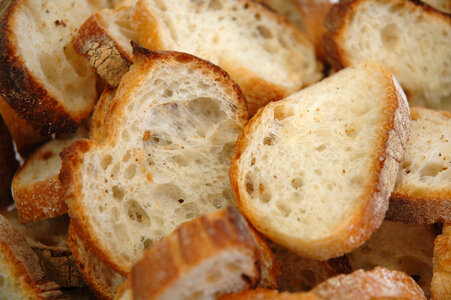 Slices Of Various Types Of Bread photo