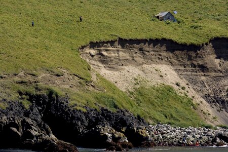 Cliff erosion home