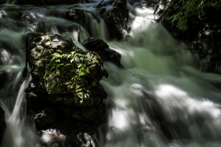 Rushing Stream at Governor Dodge State Park, Wisconsin photo