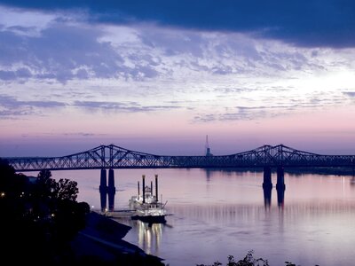 Mississippi river vessel ship