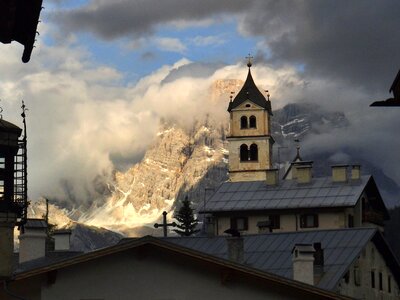 Clouds scenic touristic