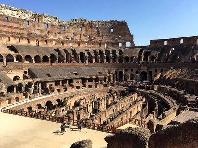 Amphitheater ancient archaeology photo