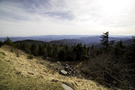 Great Mountain Scenery in Great Smoky Mountains National Park, Tennessee photo