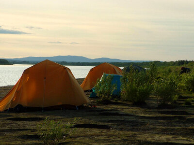 Camping in a Refuge wilderness area photo