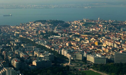 Aerial architecture city photo