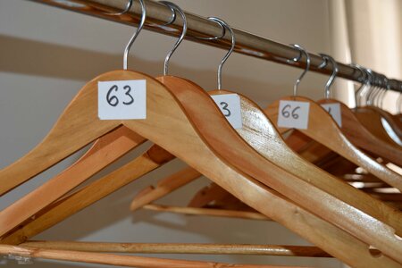 Hanger wood indoors