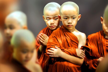 Boys Buddhism child