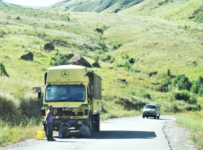 Highway road truck photo