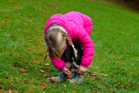 Girl meadow tie shoes