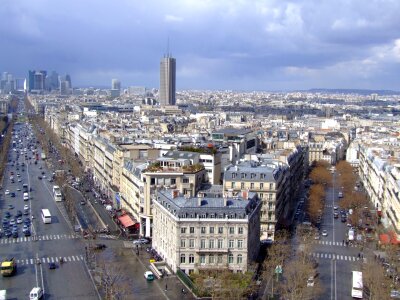 Aerial View Of Paris, France photo