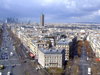 Aerial View Of Paris, France