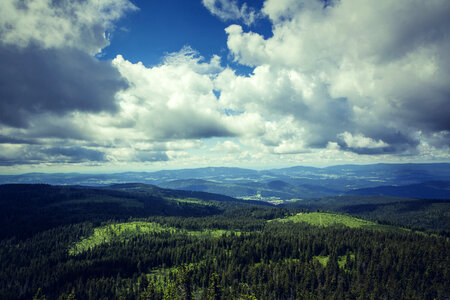 Bavaria Forest Panoramic View photo