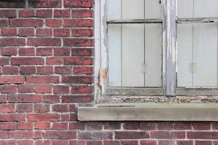 Closed stone building photo