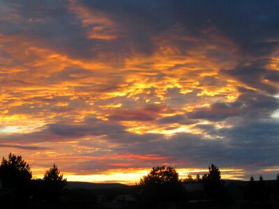 Abendstimmung evening sky sky