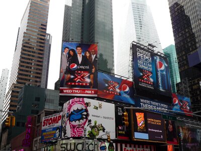 Nyc broadway time square photo