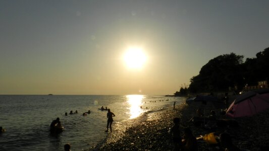 Sea beach seascape photo