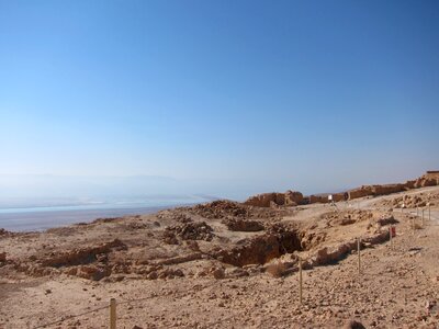 Dead salt landscape