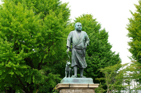 6 Statue of Takamori Saigo photo