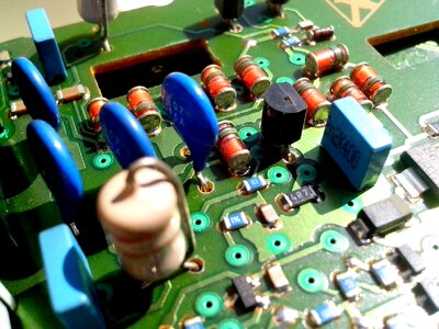Chip component computer