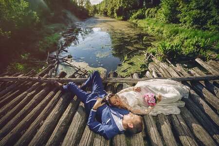 Professional photography wedding photo