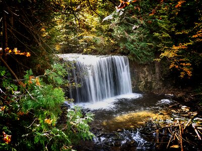 Waterfalls landscape scenic