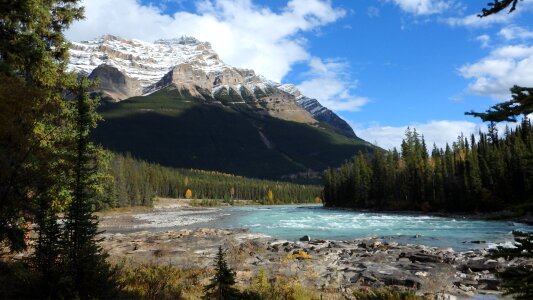 Scenery Rocky Mountains Canada photo