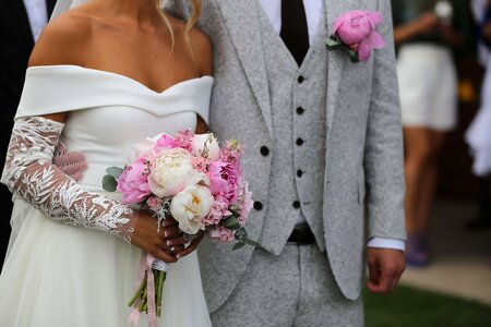 Bride wedding bouquet