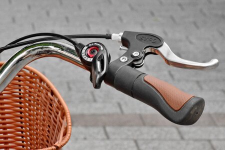 Bicycle gearshift metallic