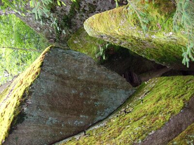 Rock stones structure photo