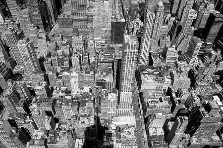 Manhattan skyline york photo