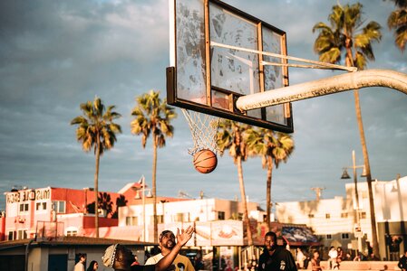 Ball basketball basketball court