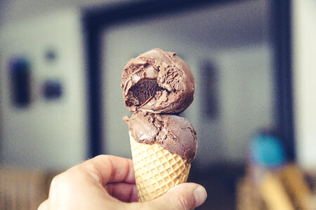 Handmade Choco Ice Cream photo