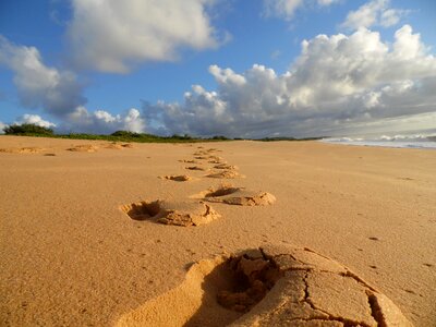 Steps sky sand photo