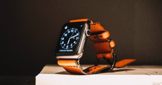Apple Watch Leather Strap photo