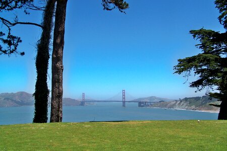 Bridge suspension bridge california photo