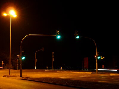 Road light signal light photo
