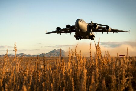 Takeoff runway cargo photo