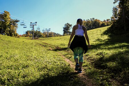 Hike travel nature
