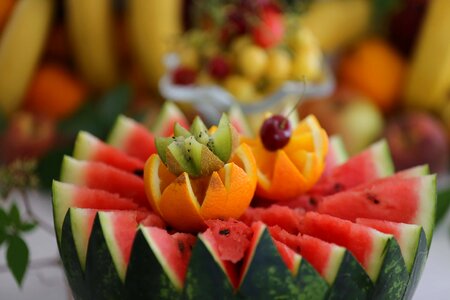 Oranges kiwi watermelon