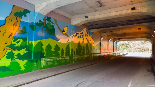 Urban street painting photo