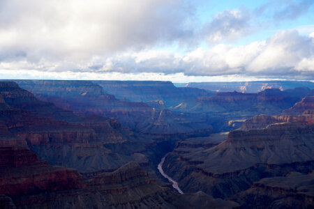 Across the Grand Canyon, Arizona, USA photo