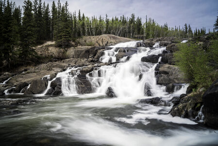 Full View of Cameron Falls on the Ingraham Trail photo