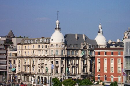 Large building in Antwerp, Belgium photo