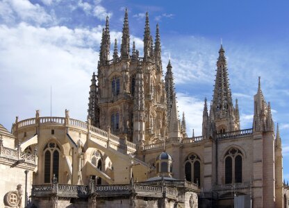 Cathedral dedicated to Virgin Mary in Burgos, Spain photo