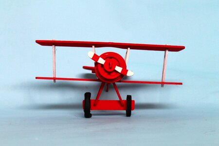 Red plane toy