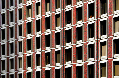 Brick Building Windows photo