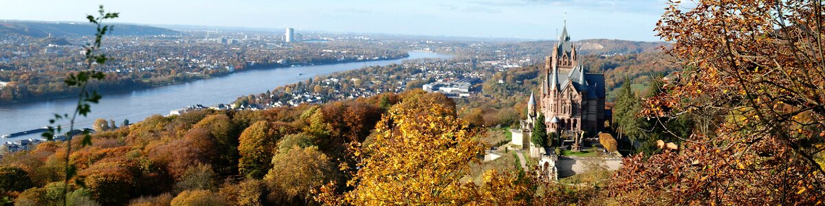 Bonn panorama siebengebirge