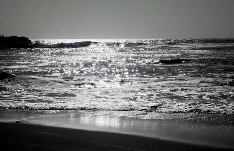 Sea reflection sky photo