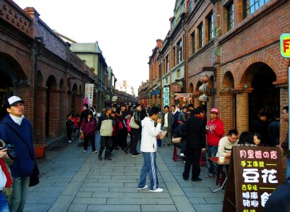 Old street in China photo