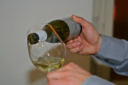 Sommelier champagne party